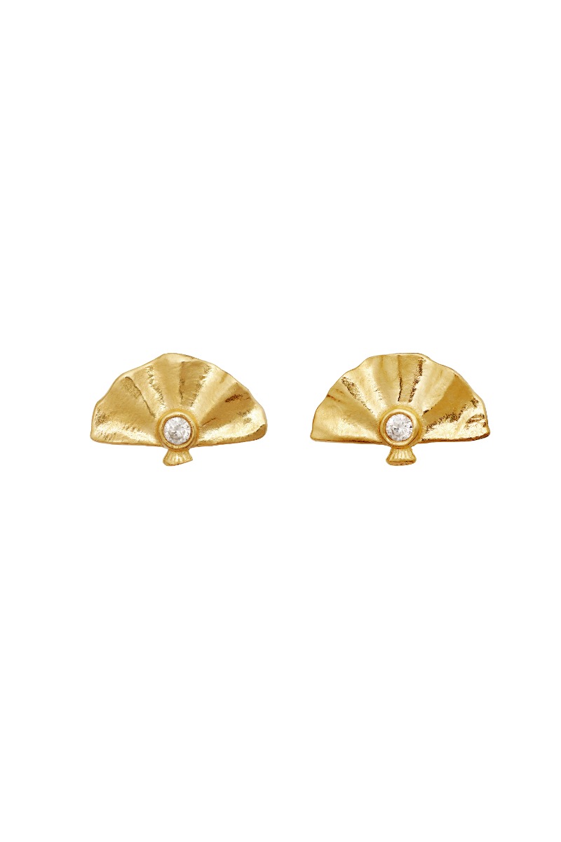 Maanesten - Fantine Øreringe i Guld - Elegant Design