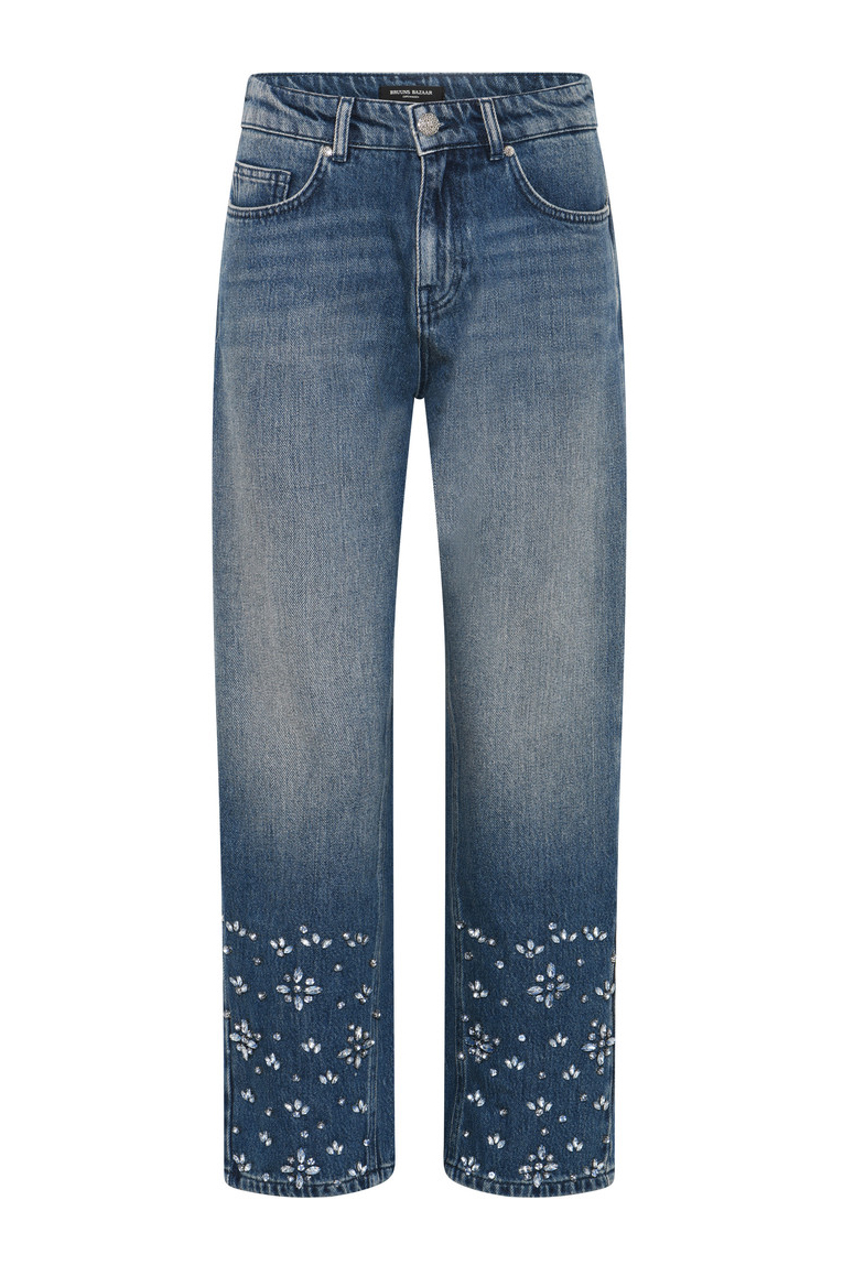 Bruuns Bazaar - Denimbbjani Jeans - Blå Denim til Hverdagsbrug