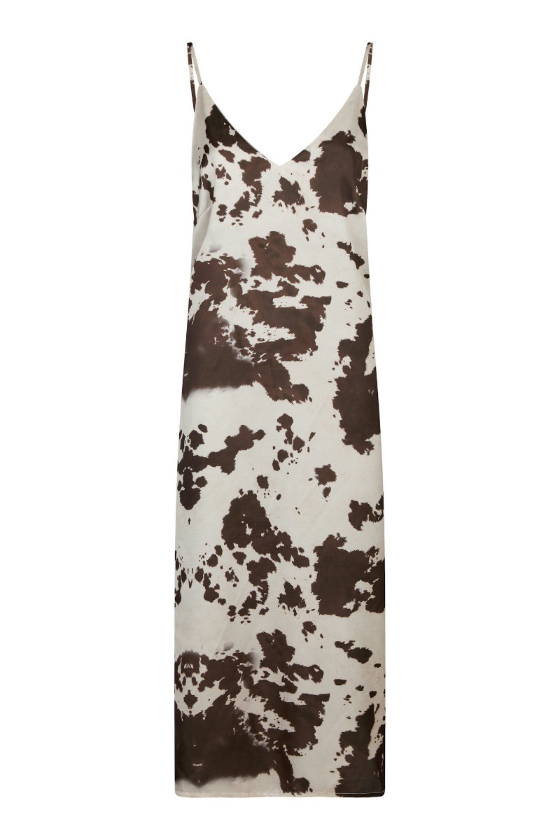 Neo Noir - Kamran Cow Print Kjole - Udsalg!