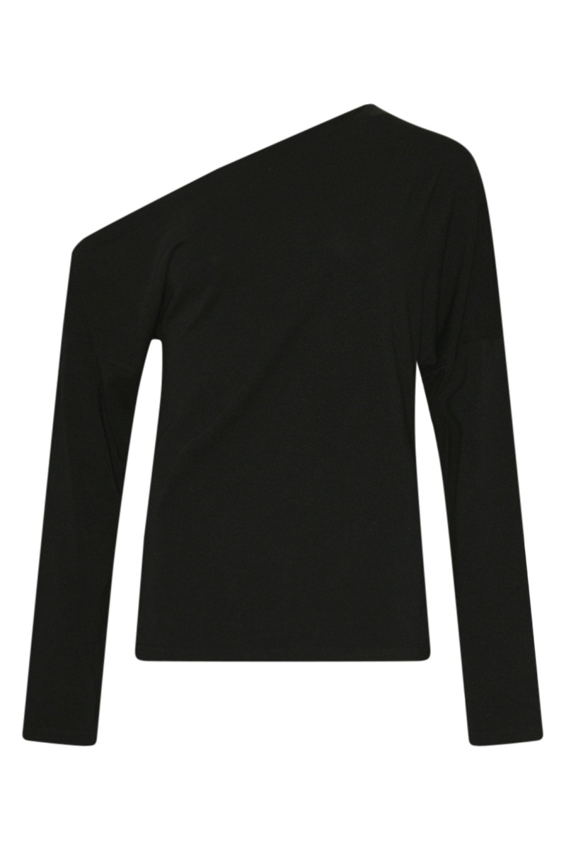 Noella - Lanna Top - One-Shoulder i Sort