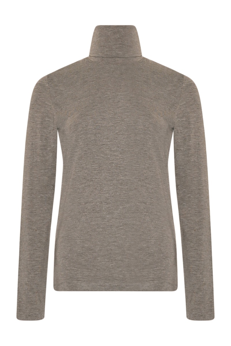 Noella - Libinette Top - Grå Mel - Must-Have til Vinter!