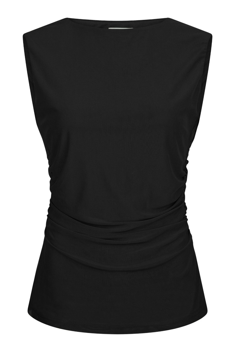 Neo Noir - Top - Liblana Mesh Top - Black Levering Midt Oktober