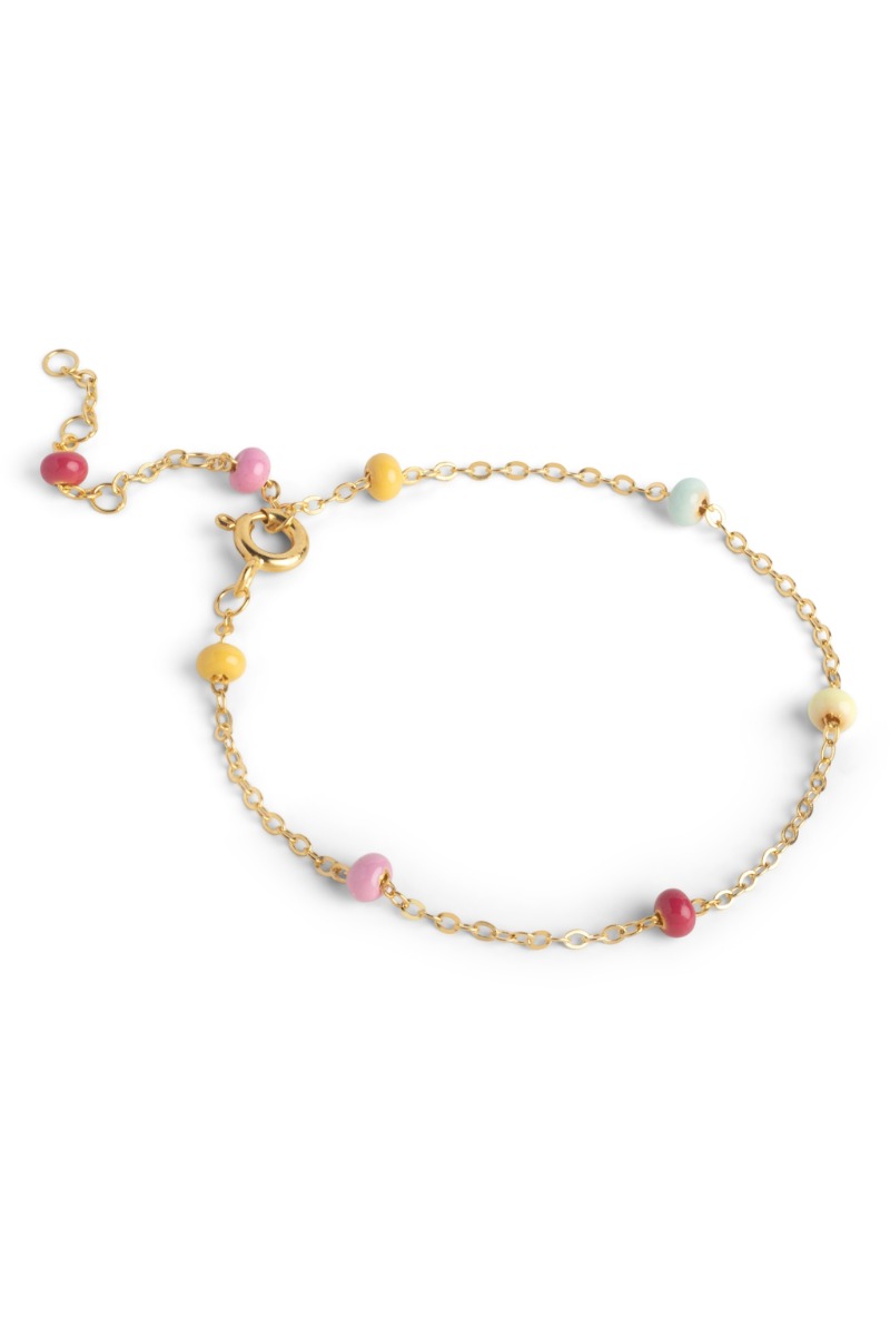 Enamel Armbånd - Lola Bold i Regnbuefarver