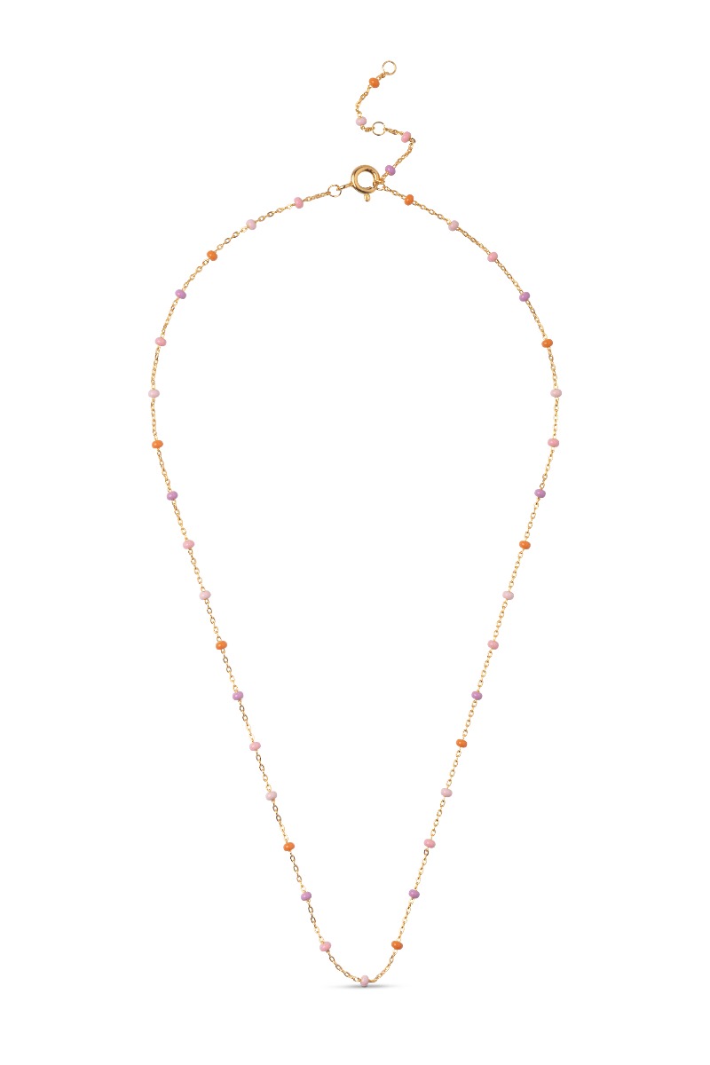 Enamel - Halskæde - Necklace Lola - Blush
