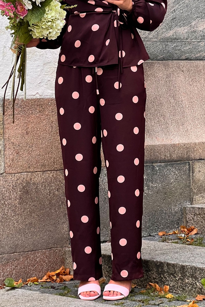 Loved By Lykke - Bukser - Tilde Pant - Rose Dot