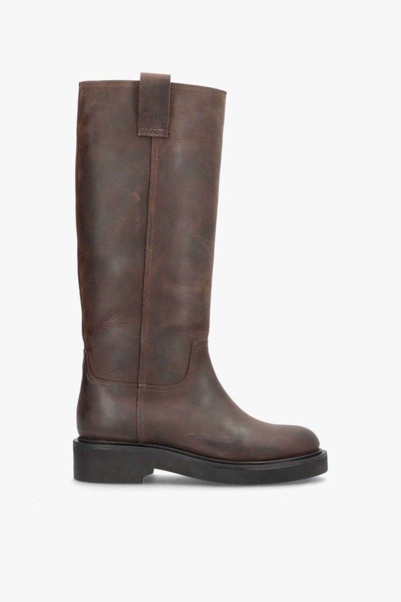 Phenumb - Madison Long Støvler - Brun Trendy Casual Footwear