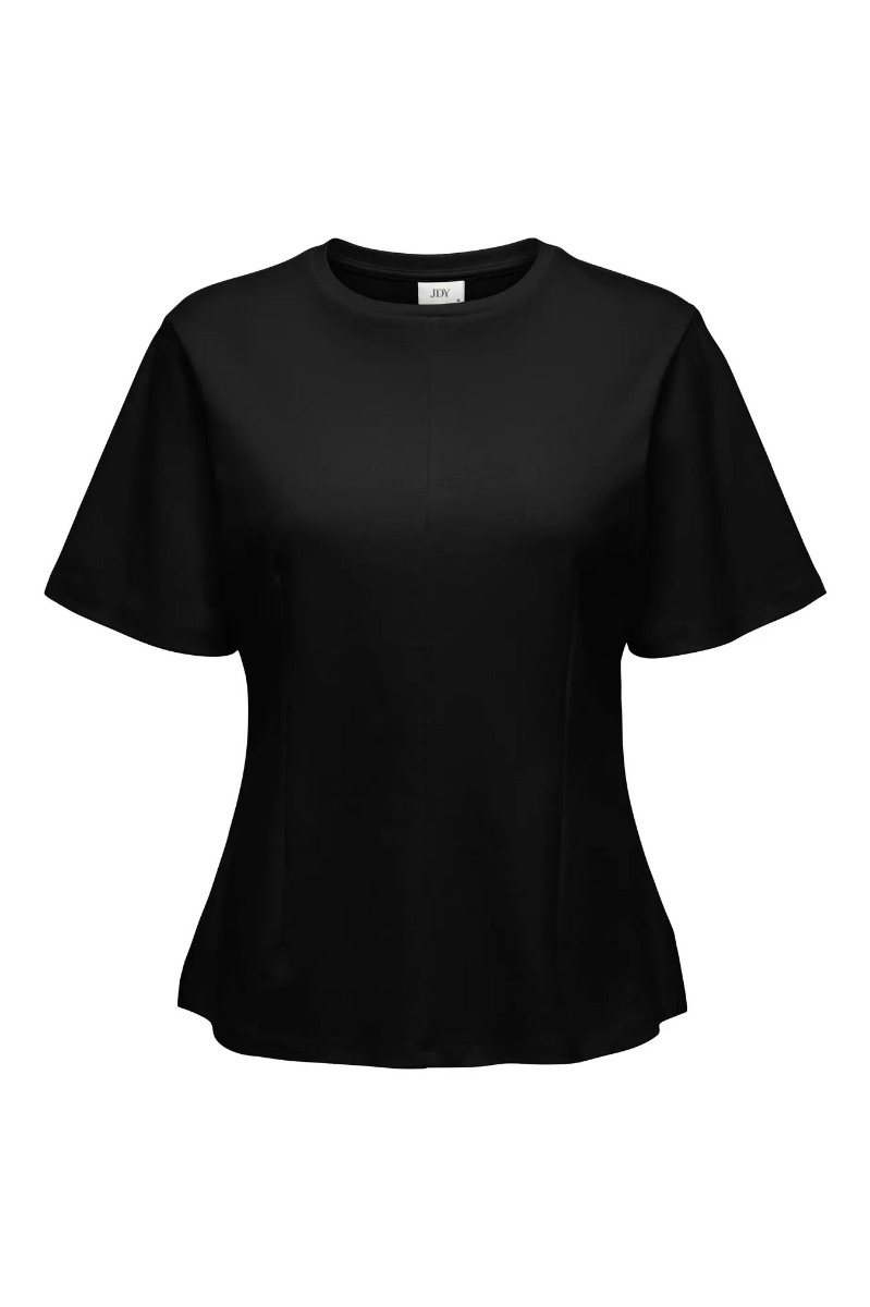 JDY Eva T-shirt i sort - Perfekt til hverdagstil