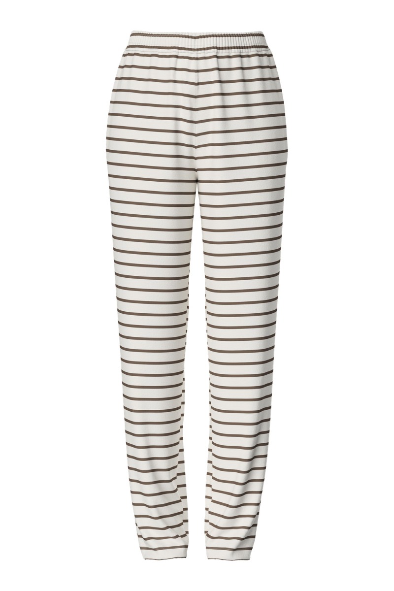 Pieces Bukser - Pc Chilli Hw Straight Stripe Pants Udsalg