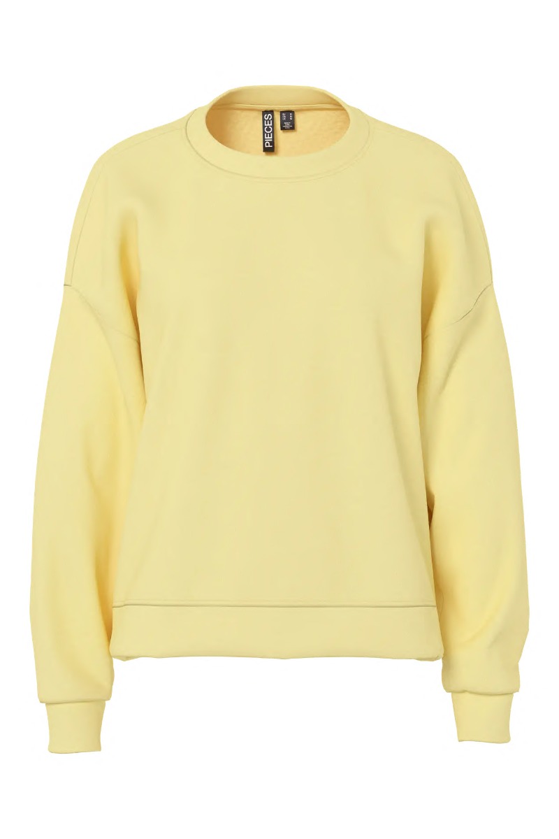 Pieces Chilli Ls Loose Sweat - Pastel Bluse Til Tilbud