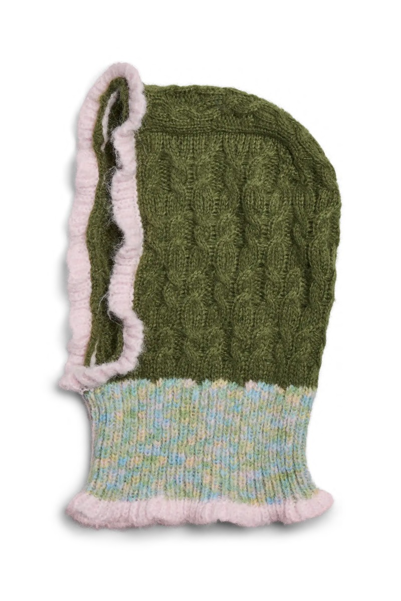 Pieces - Hue - Remix Balaclava - Birch Design til vinteren