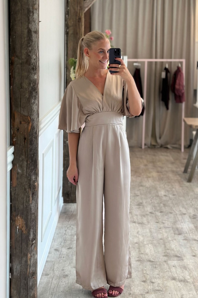 Sisters Point - Jumpsuit - Gisela-ju - Champagne Elegance