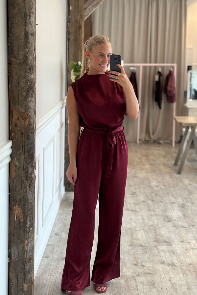 Sisters Point - Jumpsuit - Guto-ju4 - Bordeaux Elegance