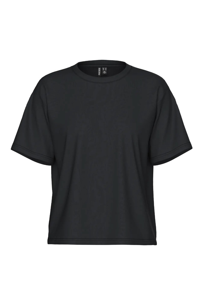 Pieces – Oversize T-shirt – Skylar Ss Tee – Sort