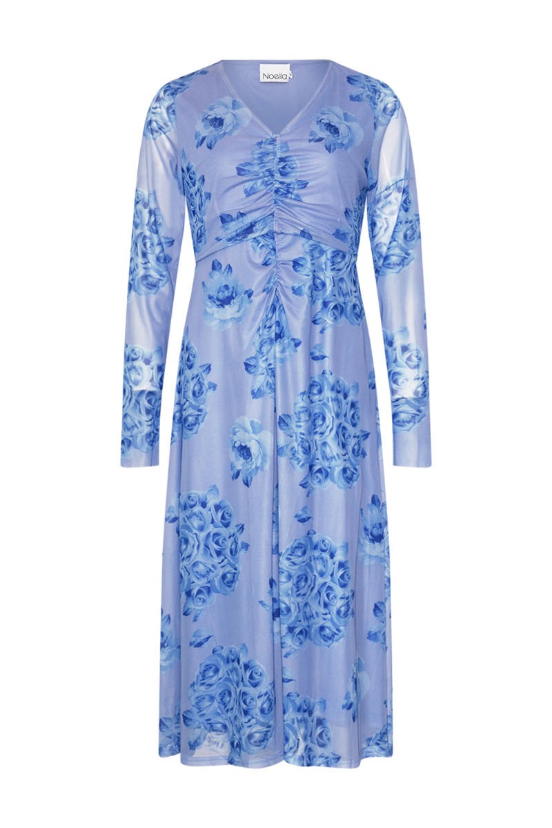 Noella - Kjole - Verona Dress - Tobi Blue Print på udsalg!