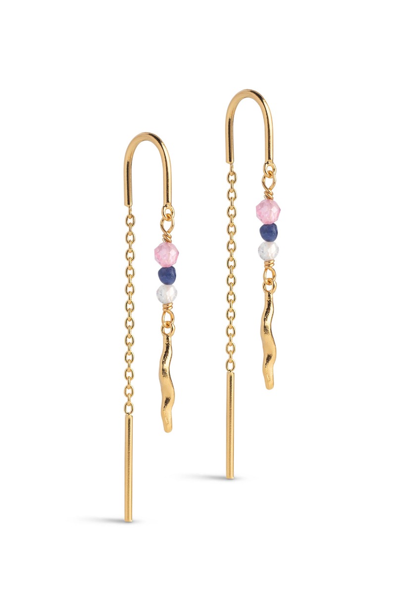 Enamel - øreringe - Earrings Viva - Violet