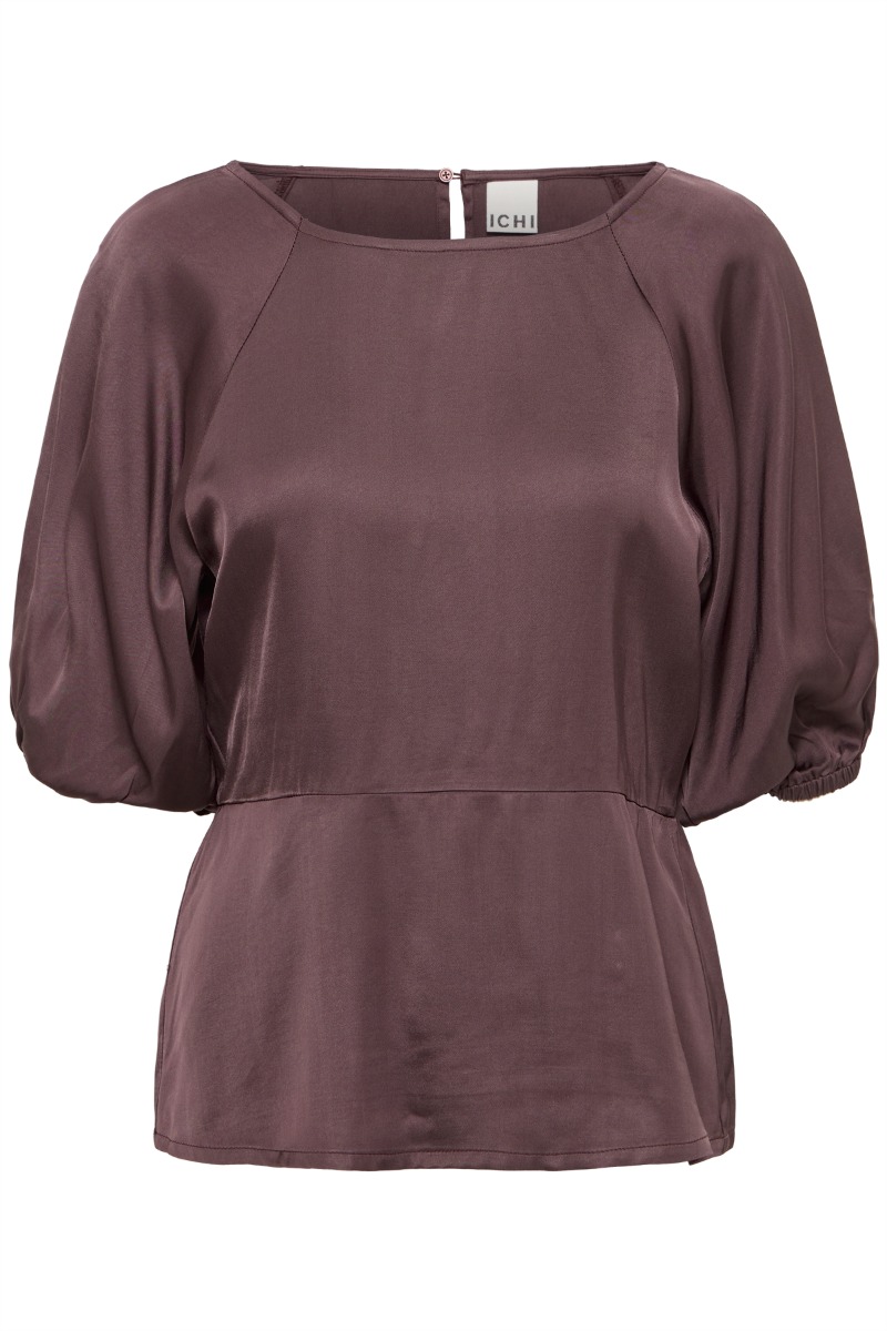 Ichi - Bluse Zilna Ms - Mørk Lilla Nyhed til Dit Outfit
