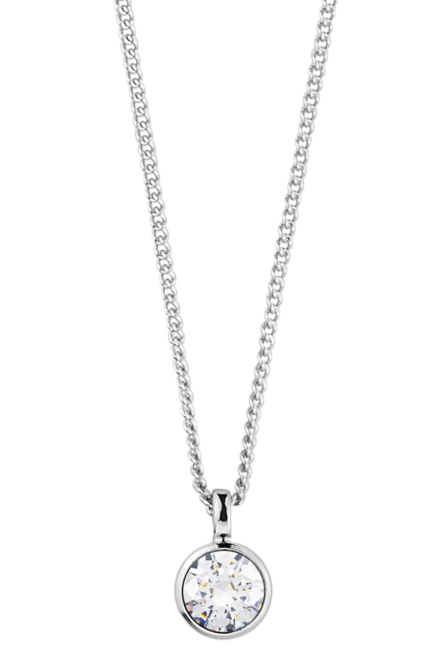 Dyrberg/Kern Ette Halskæde med Swarovski Krystal - Sølv