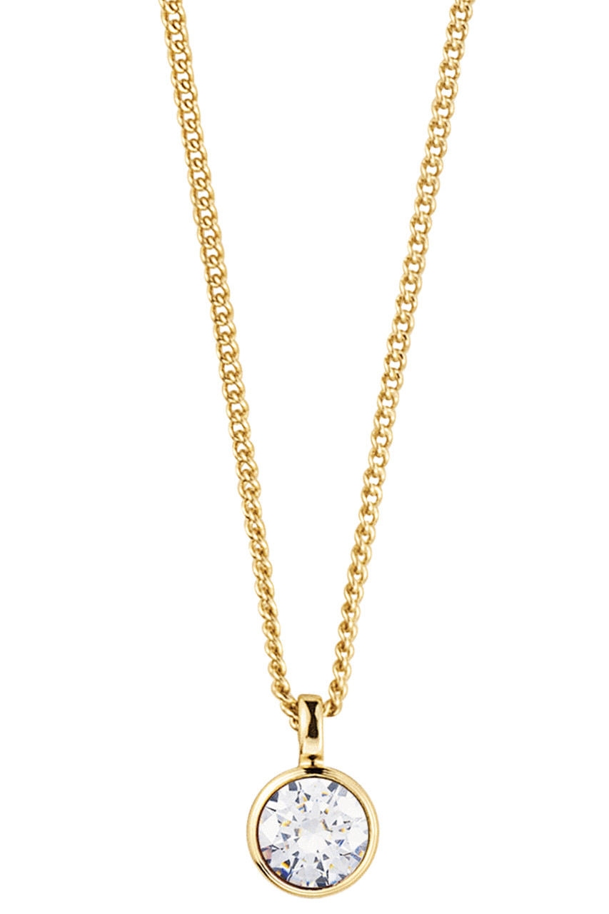 Dyrberg/Kern Ette Halskæde med Swarovski Krystal - Guld