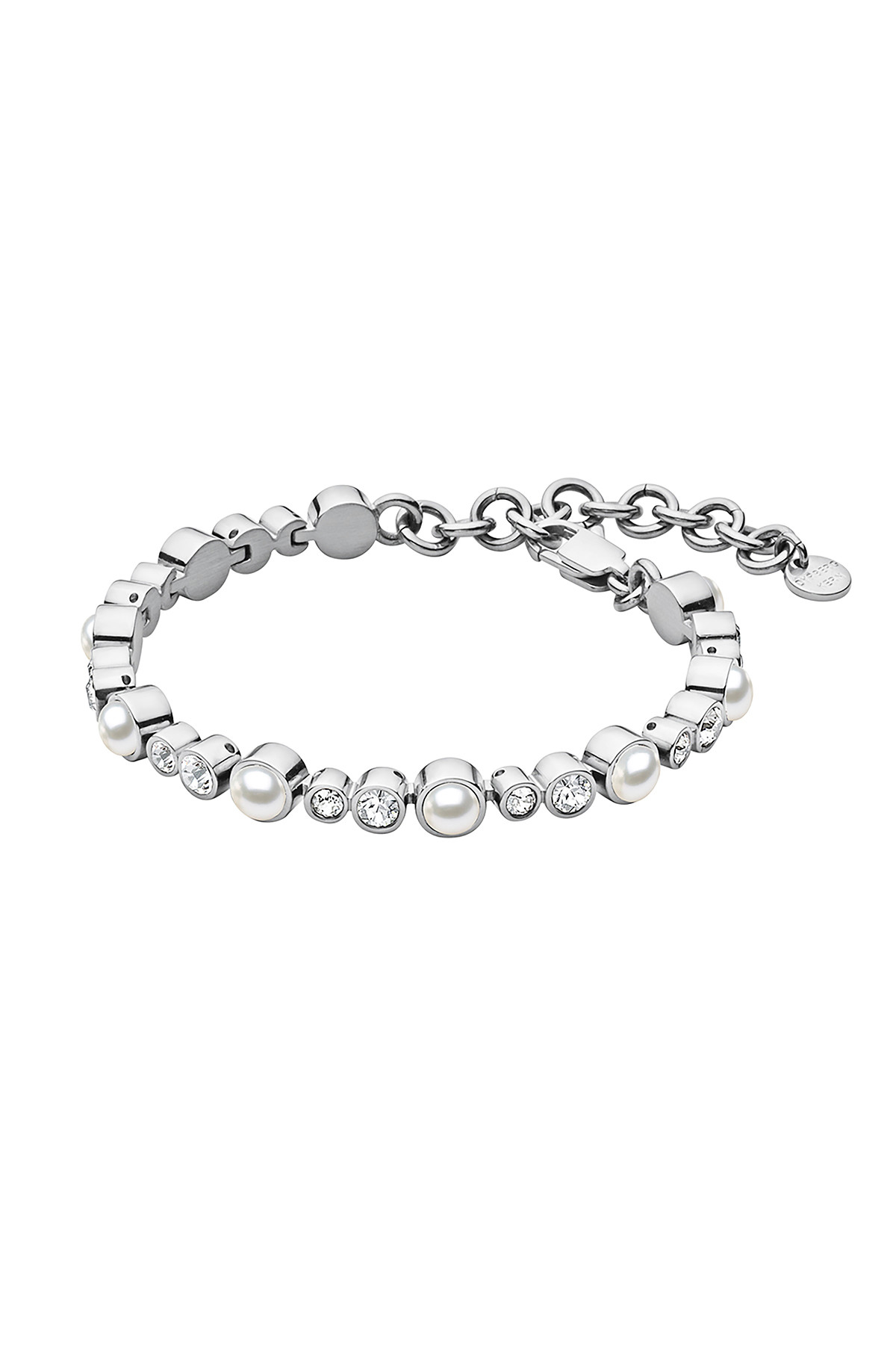 Dyrberg/Kern Sacha Sølv Armbånd med Swarovski Krystaller