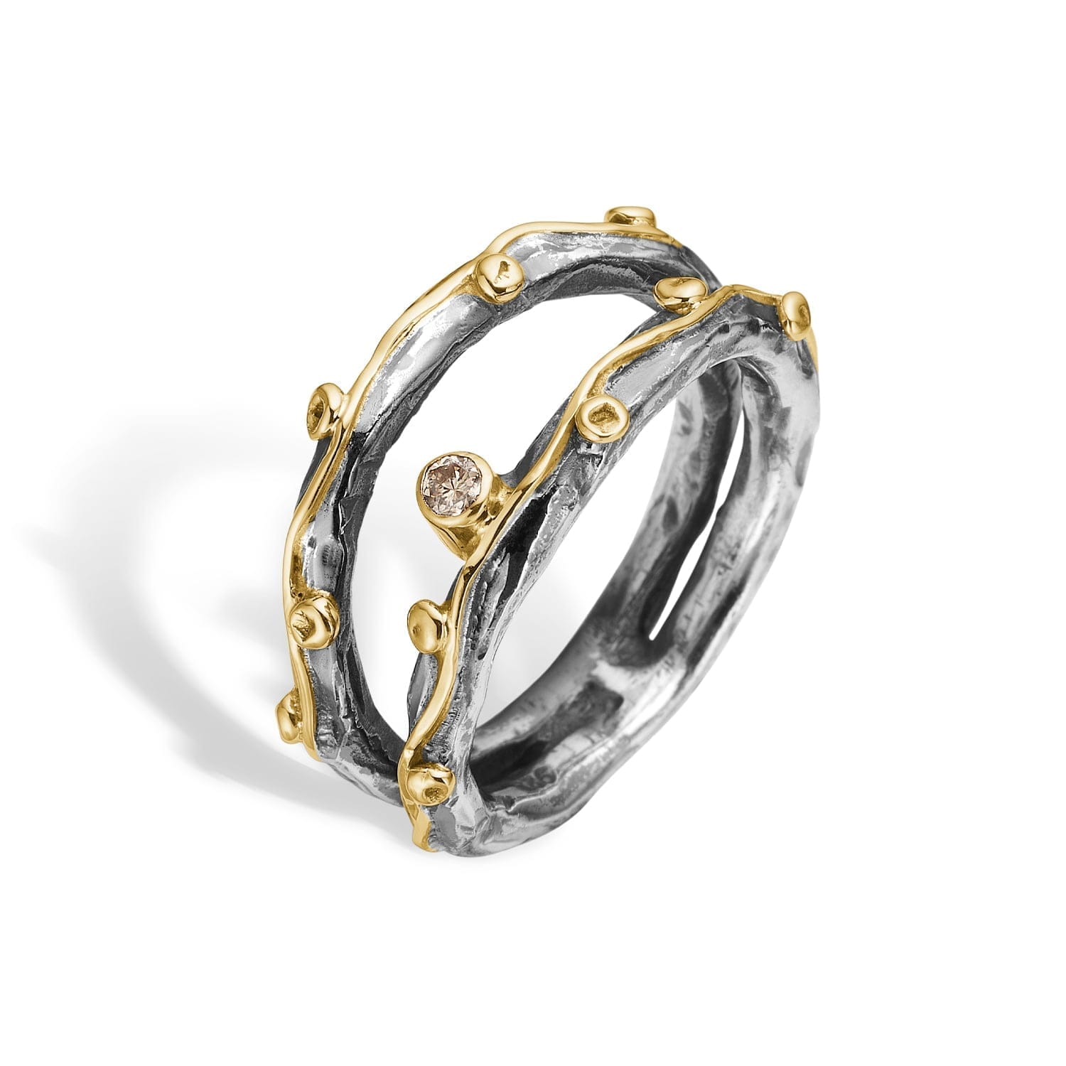 Ring Zeus Dubeca Poleret – Elegance i Sølv