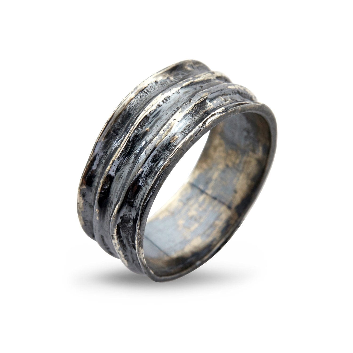 Mountaineer Ring - Håndsmedet Sølvring til Mænd