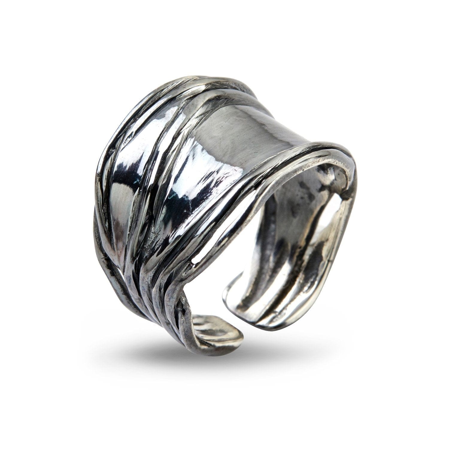 Ring Nebula Sølv Slim Oxy - Håndlavet 925 Sterling Sølv