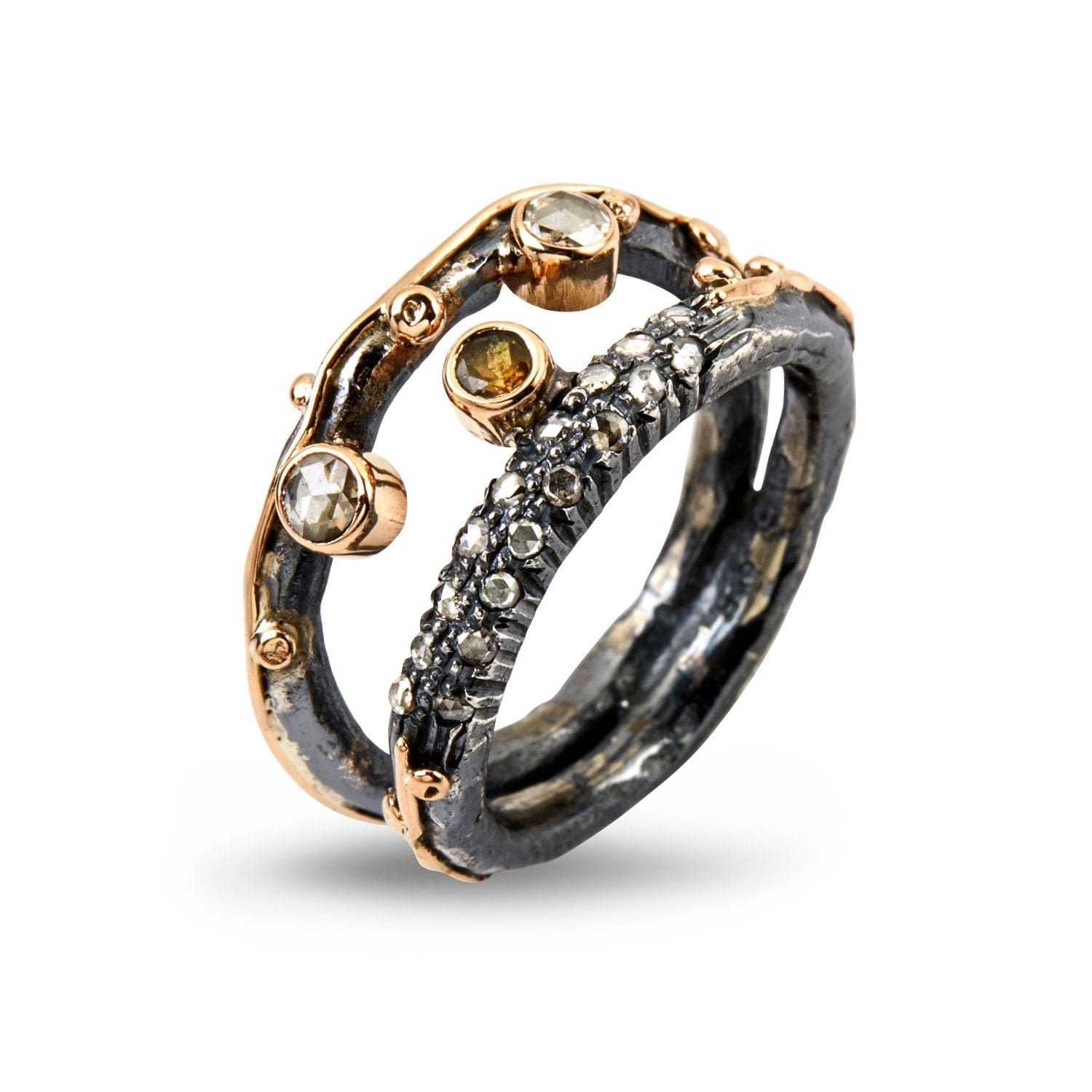 Ringen Zeus Dubeca Superior - Elegance med diamanter og guld