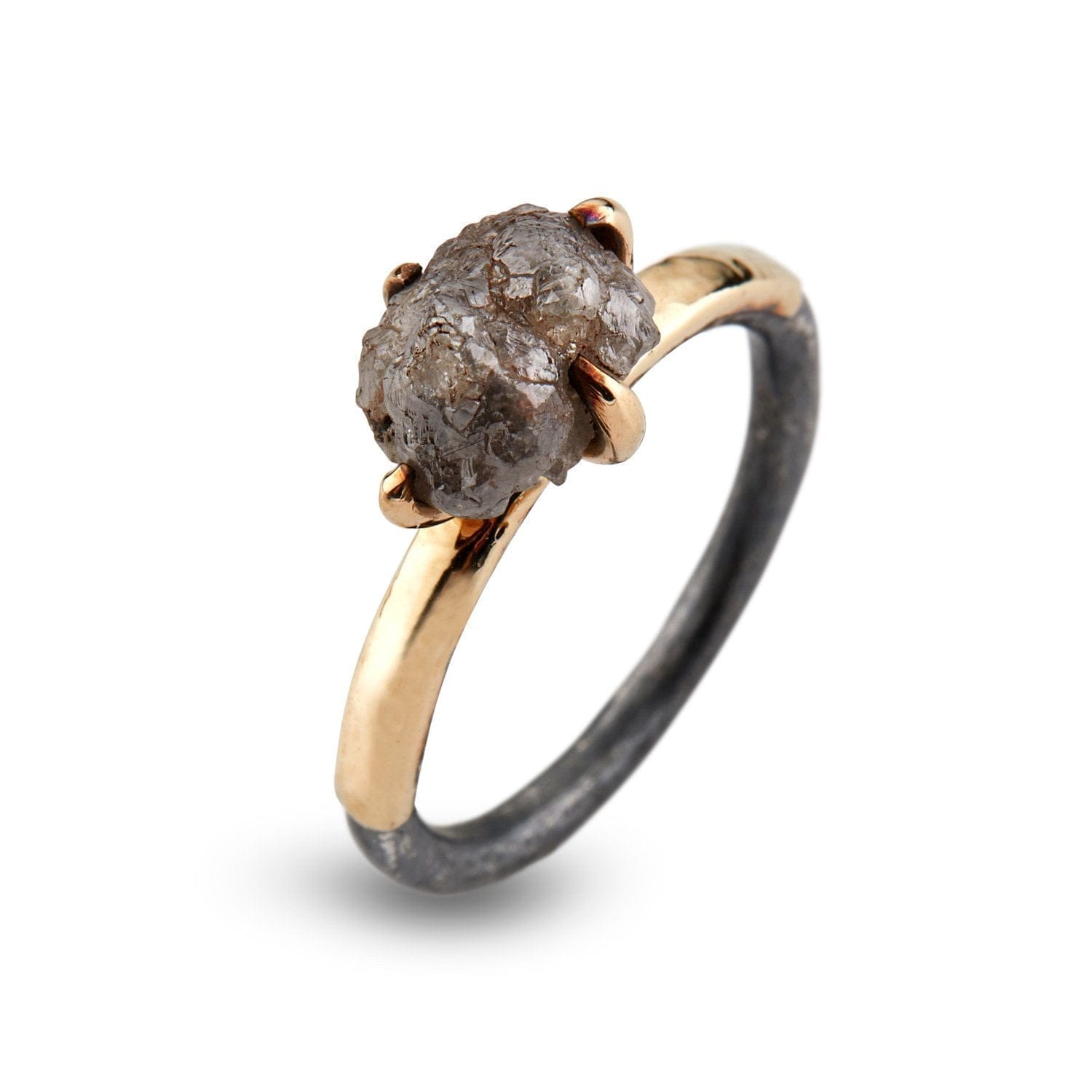 Ring Victoria - Rå diamantring fra Bybirdie.dk