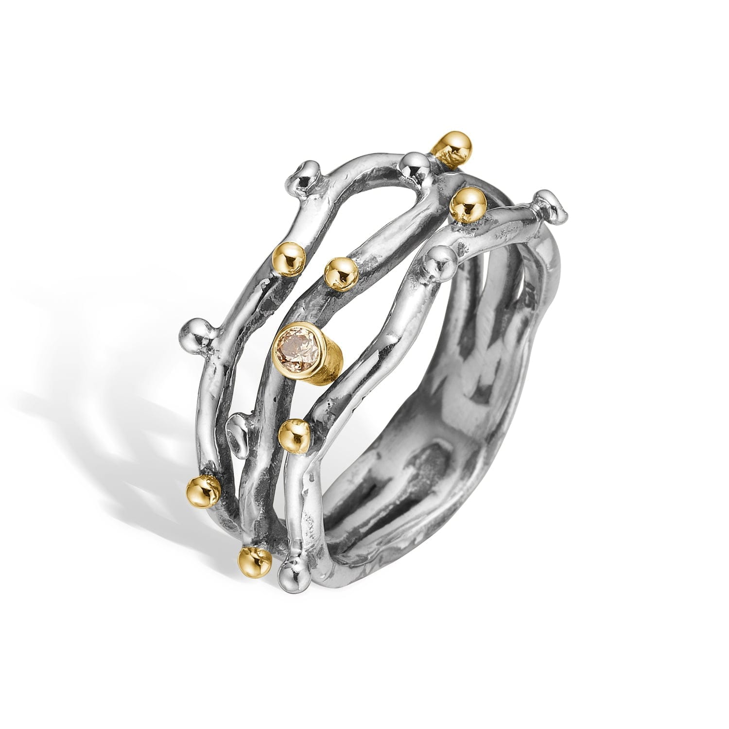 Ring Grace Triple Polished – Unik Sølvring til Tilbud