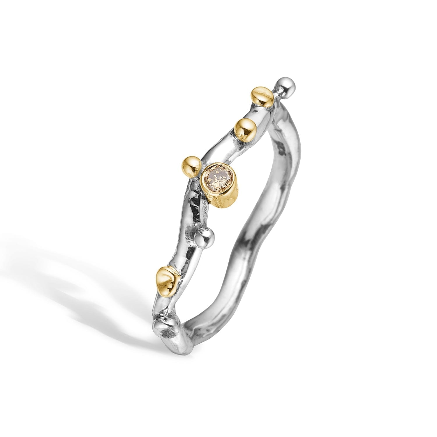 Elegant Grace Single Polished Ring - Tidløs Skønhed