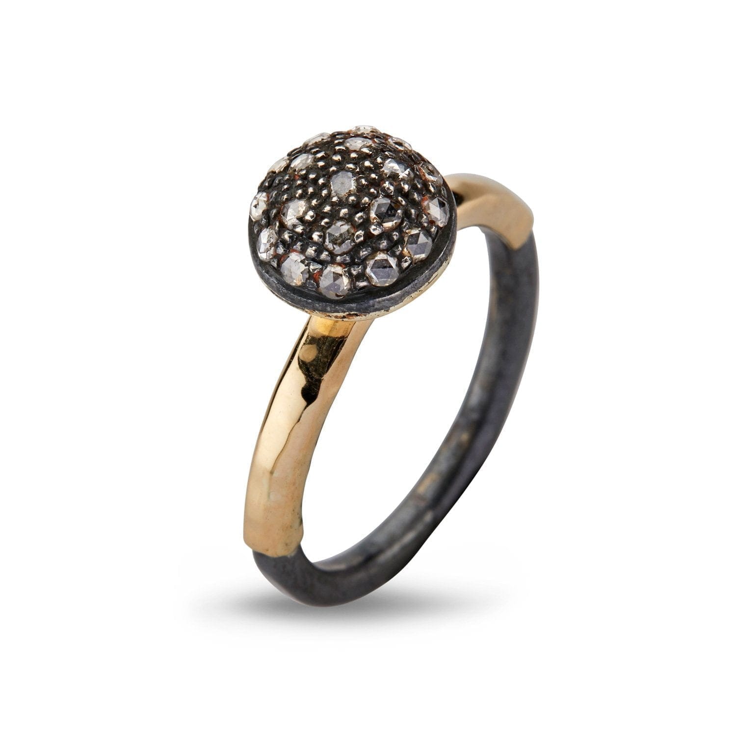 Ring Victoria Rose Pavé – 925 Sterling Sølv og Guld