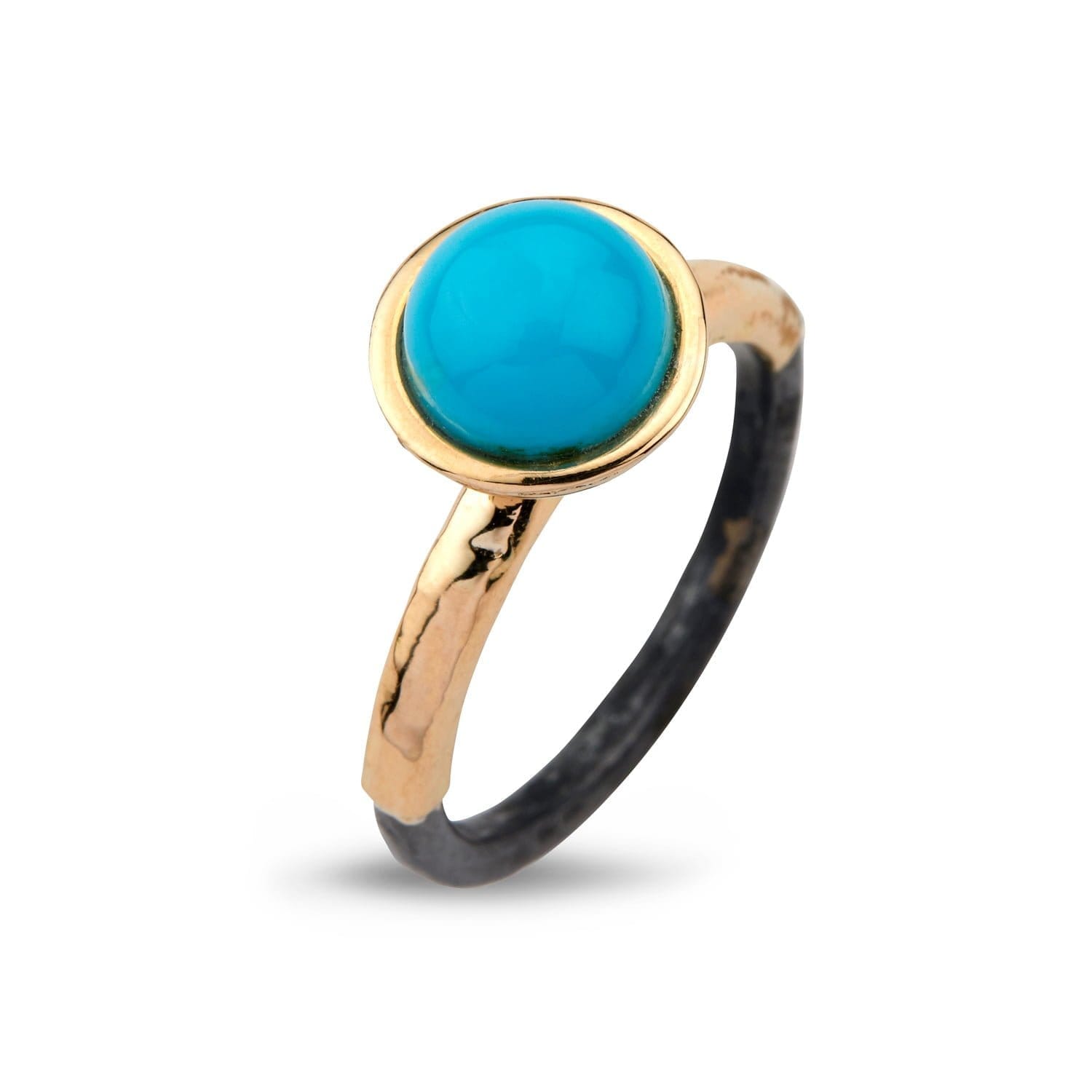 Ring Victoria Rose med Turkis Cab - Eksklusivt Tilbud!