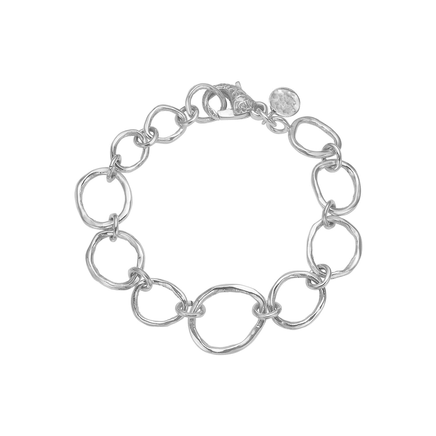 Spectra Polished Sølv Armbånd - Håndlavet Skønhed