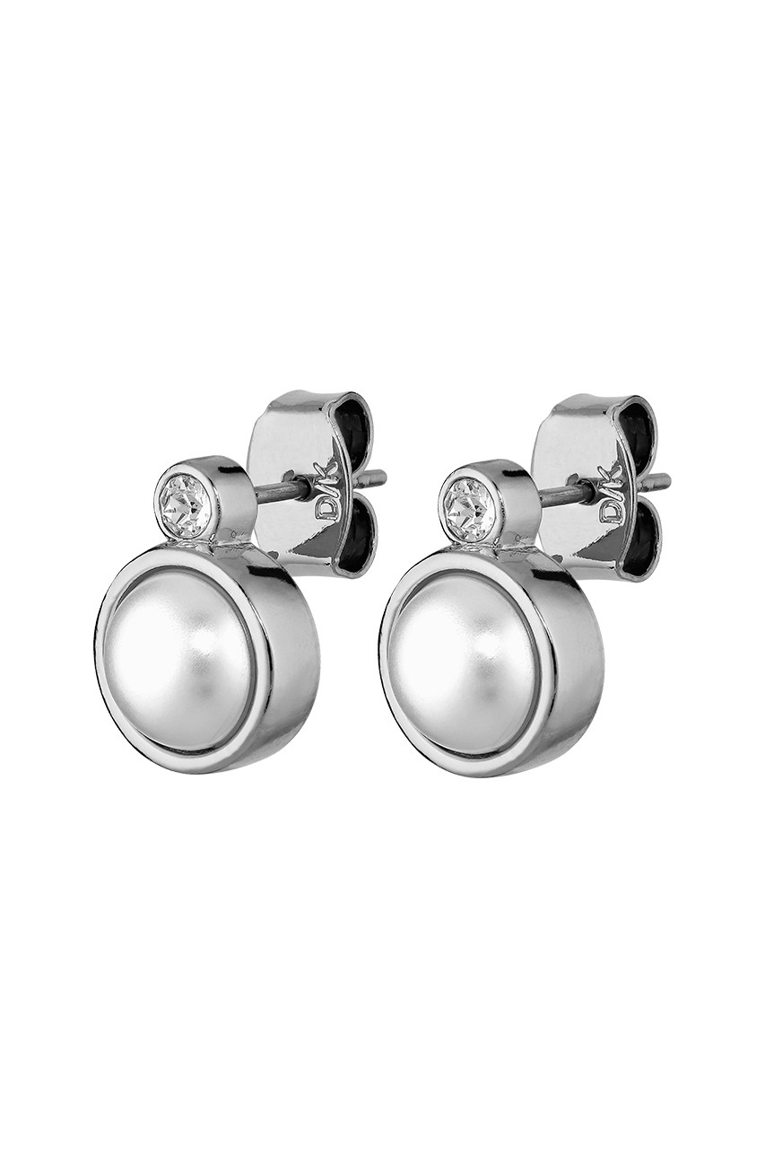 Dyrberg/Kern London øreringe i sølv med Swarovski krystal