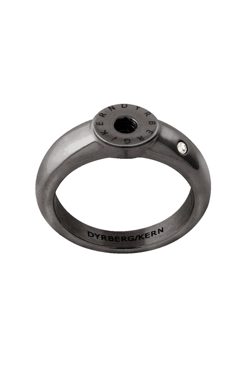 Dyrberg/Kern Ring med Krystal - Elegant Smykke tilbud