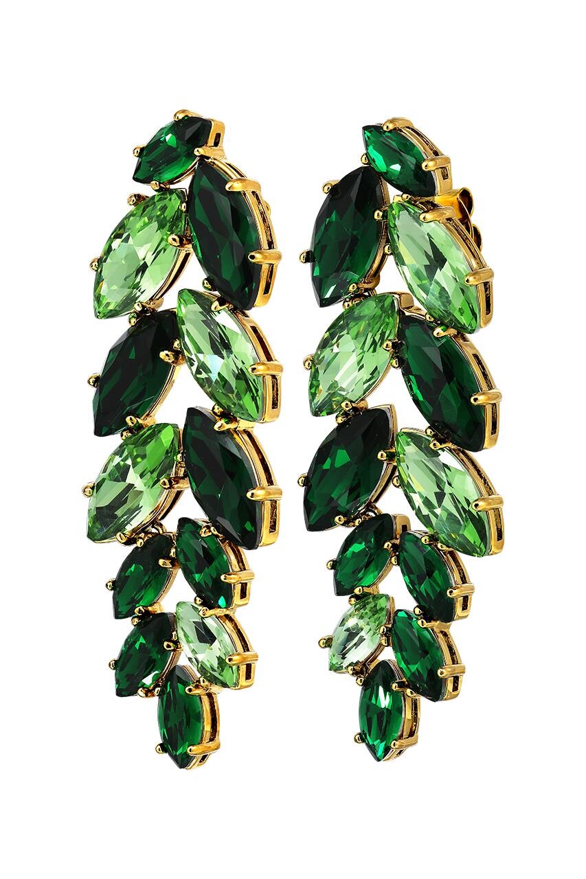 Dyrberg Kern Banyan øreringe i guld - Elegant design!