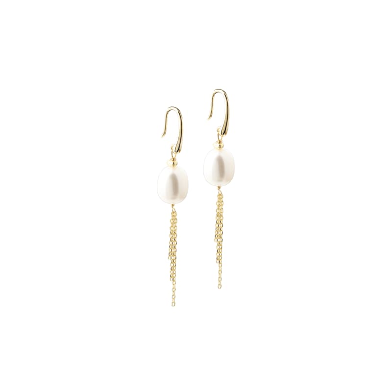 Lunella Big Pearl - Guld Smykke fra Aqua Dulce