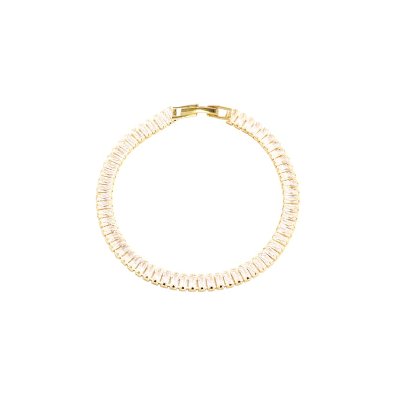 Tennisarmbånd Philina 175 med Baguette Zirkonia - Nyhed!