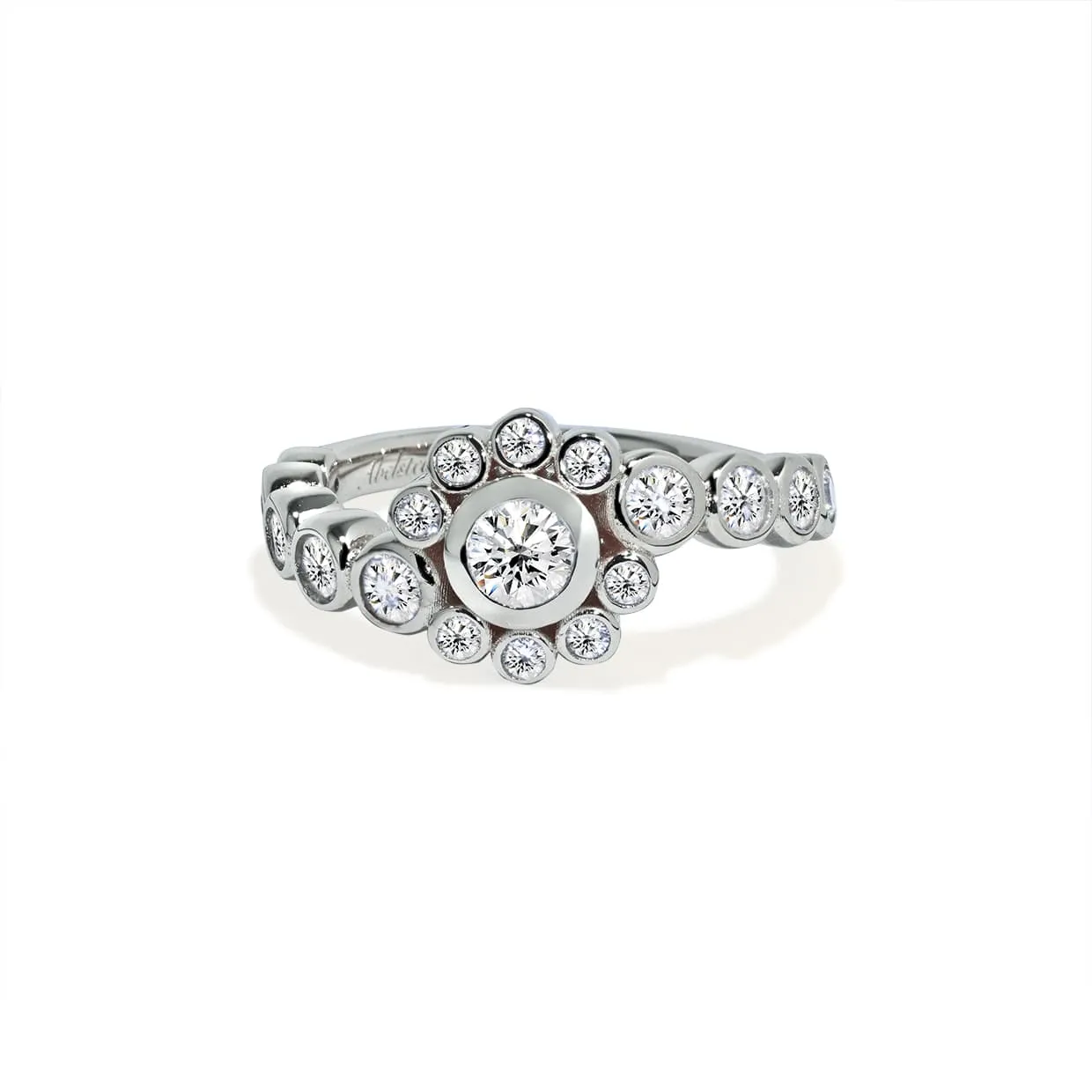 Oxford Silver Amore Ring - Elegant Cocktailring i Sølv