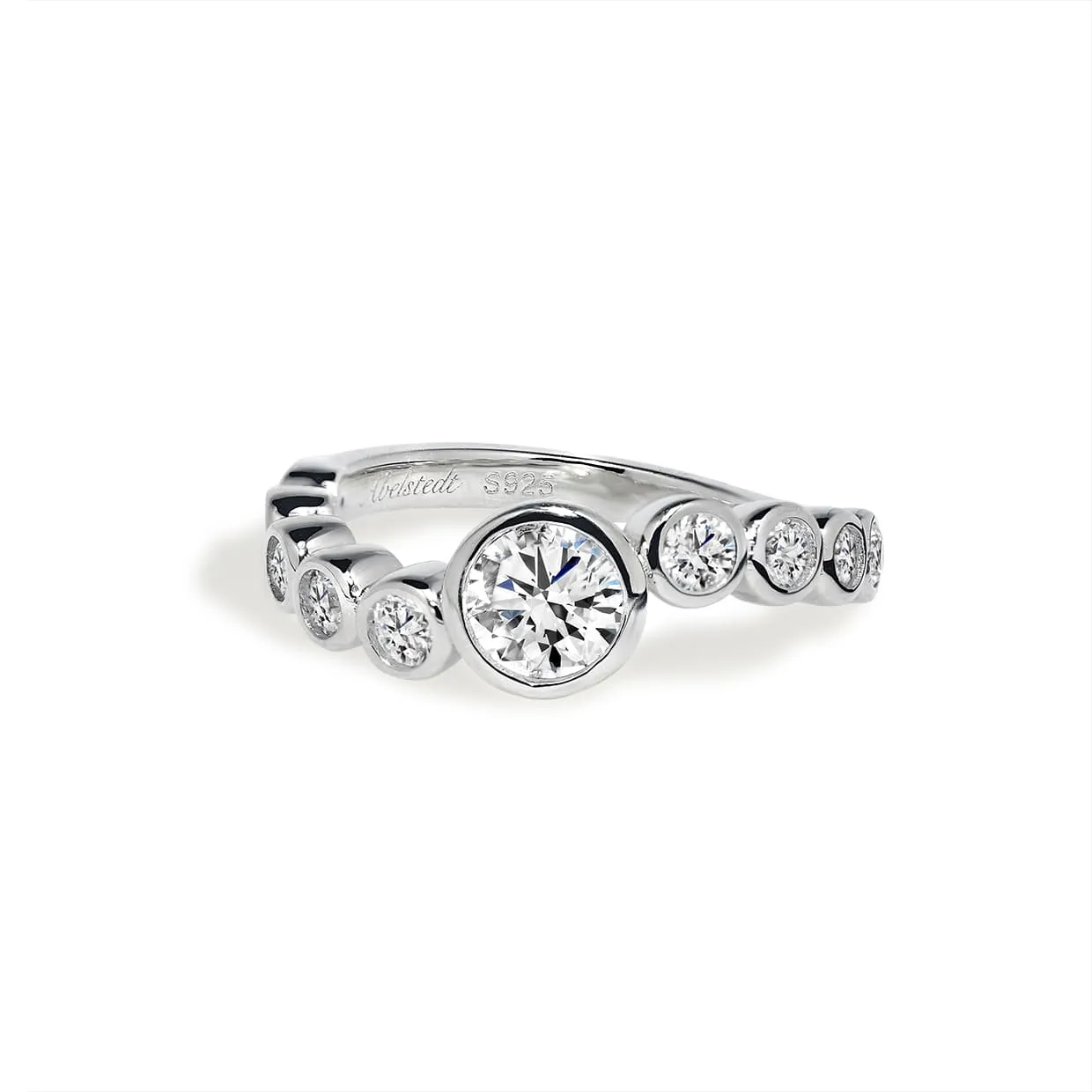 Oxford Sølv Bella Ring - Elegant Cocktailring i Genanvendt Sølv