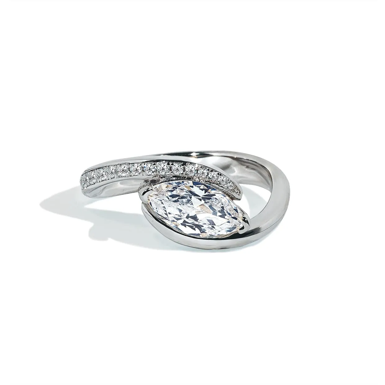 Oxford Sølv Scandi Ring - Elegant Smykkeskrin