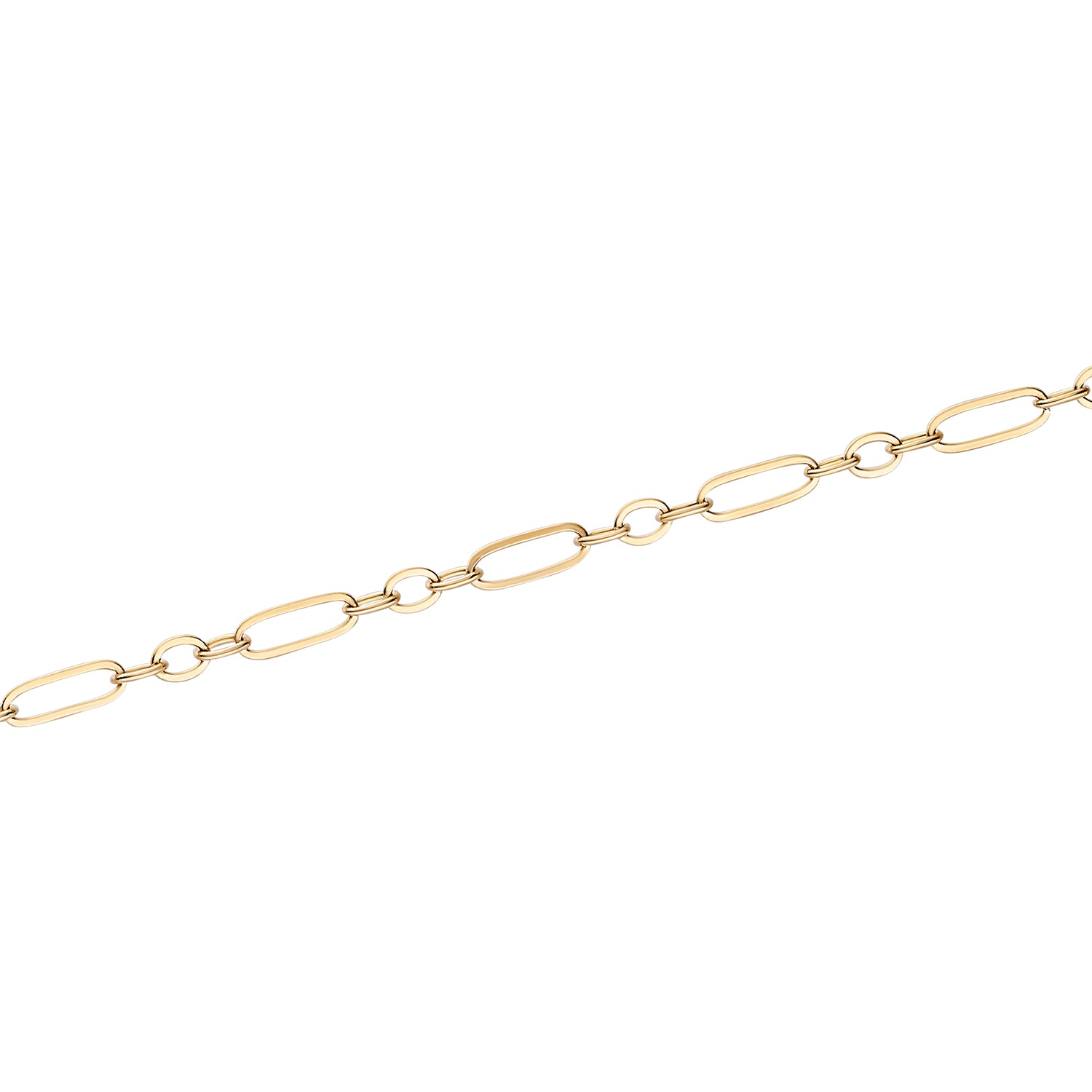 Oval Long  Short Chain