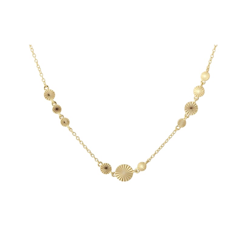 Line Necklace  Golden