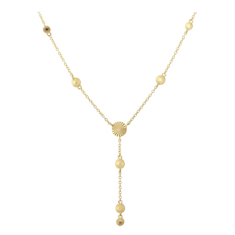 Line Necklace  Golden