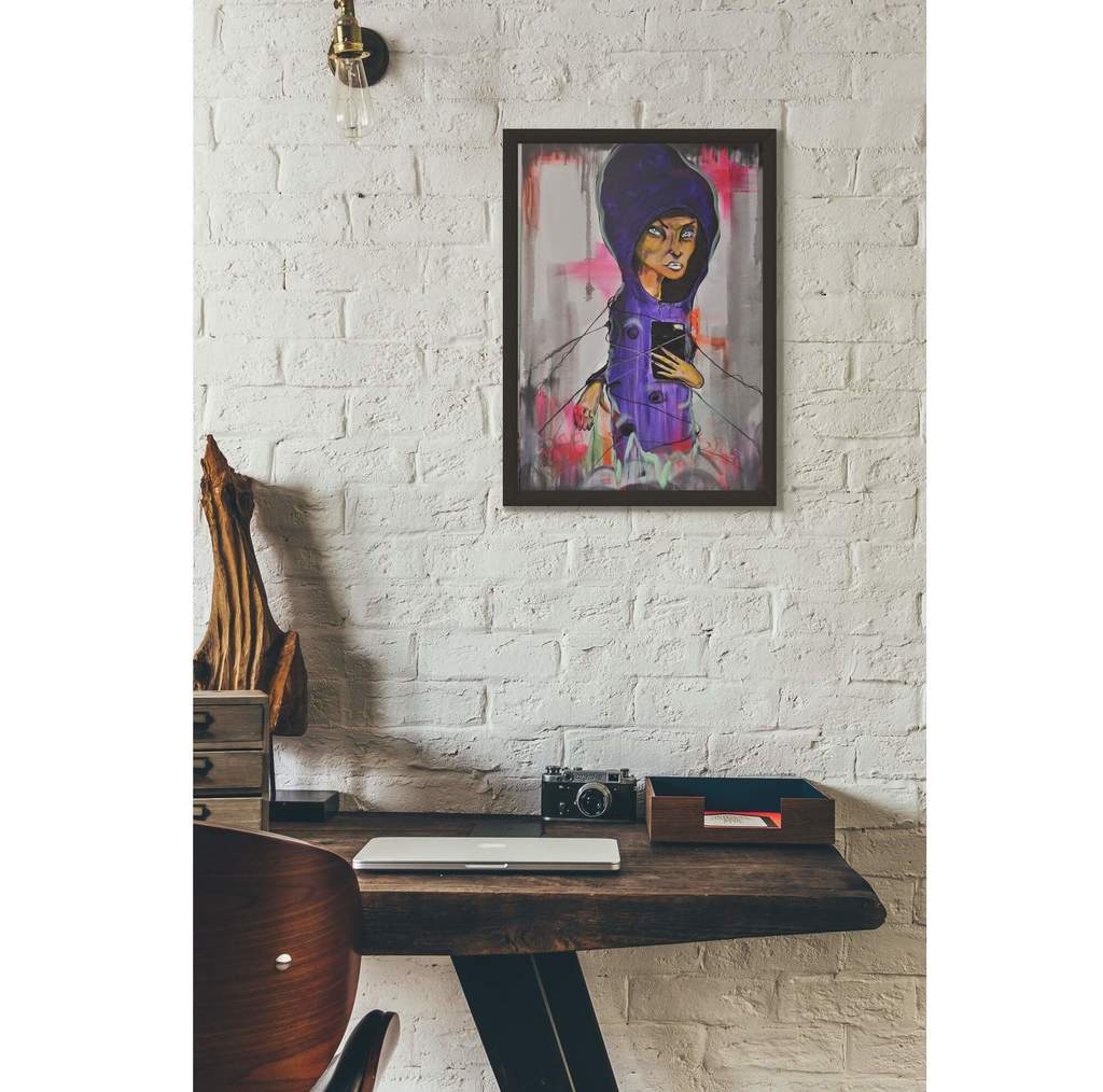 Bange Plakat Af Mads Hofmann Hofmann Artwork