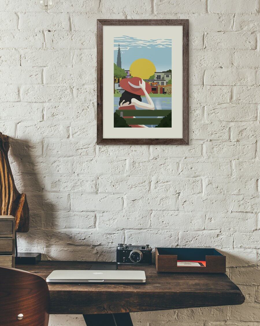 Morgenstund Plakat Af Tot Copenhagen