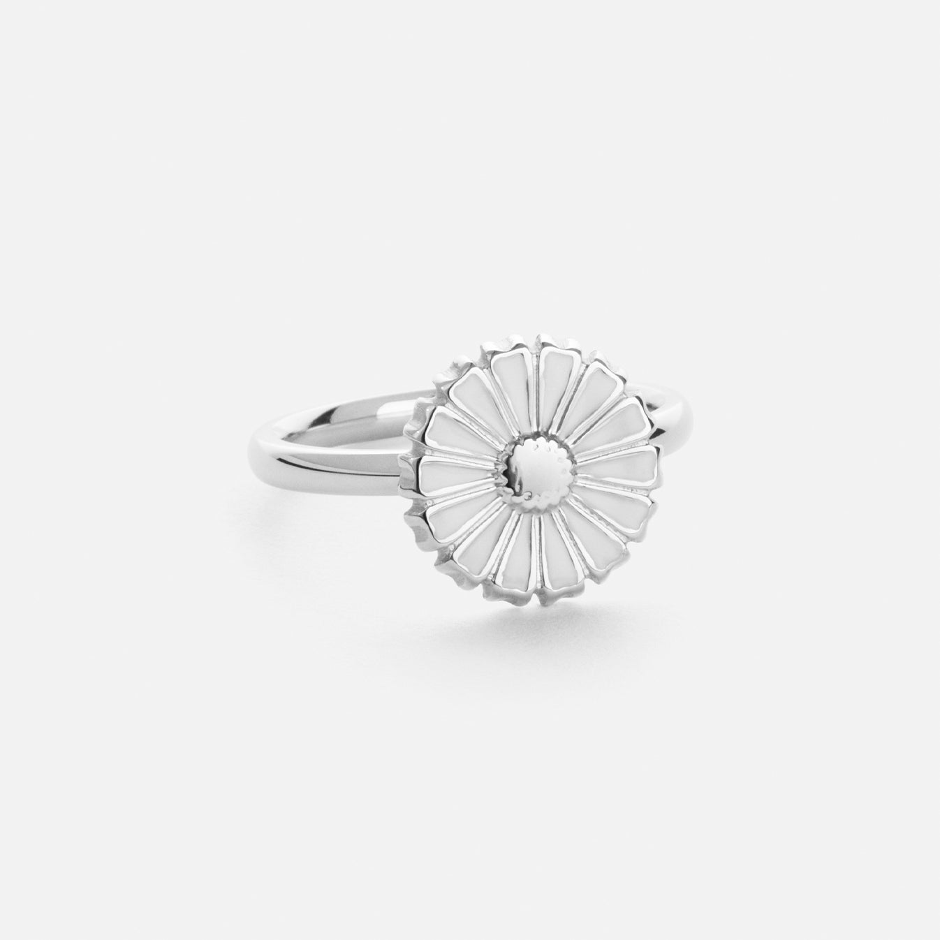 Marguerit Ring Sølvfarvet