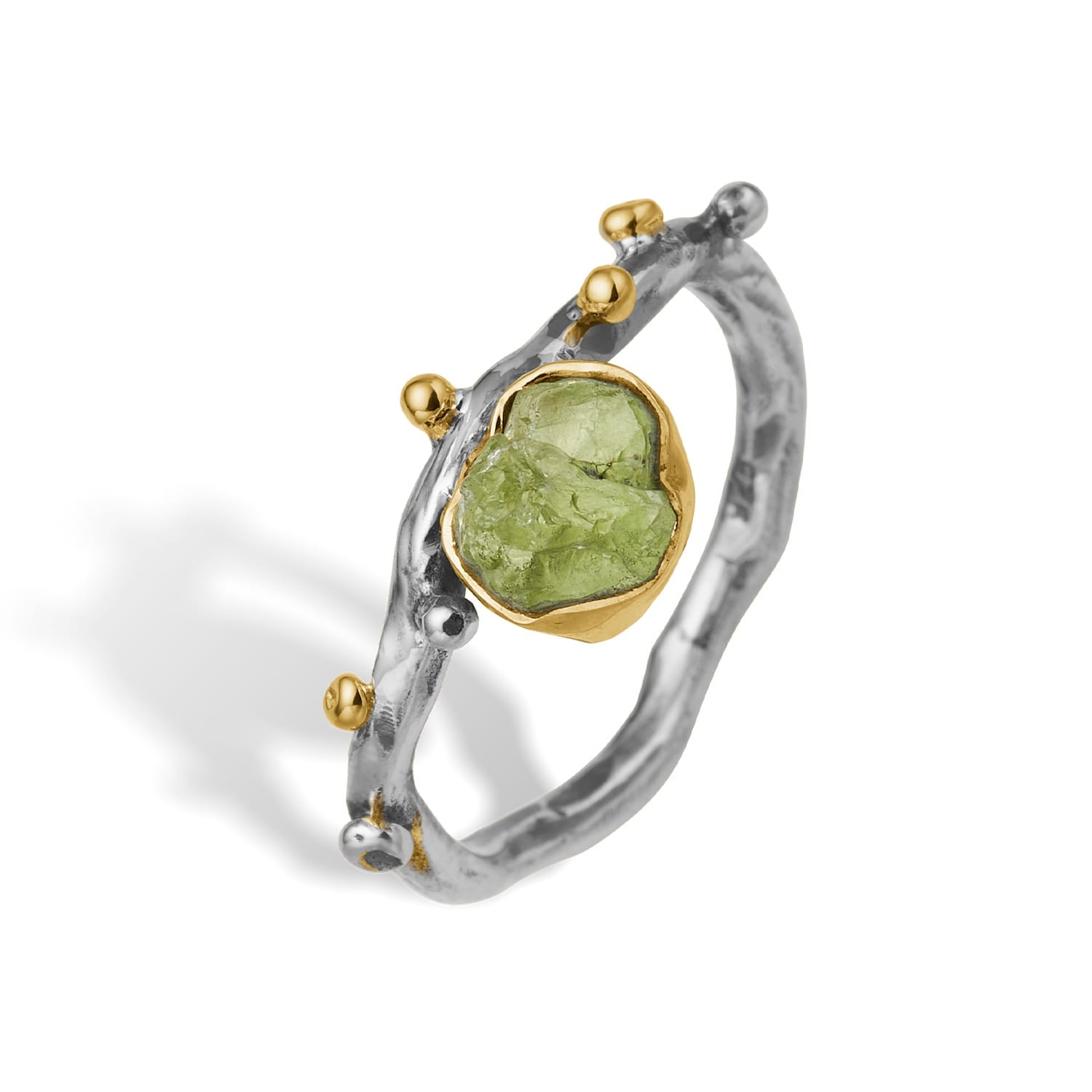 Grace Single Peridot Raw - 52