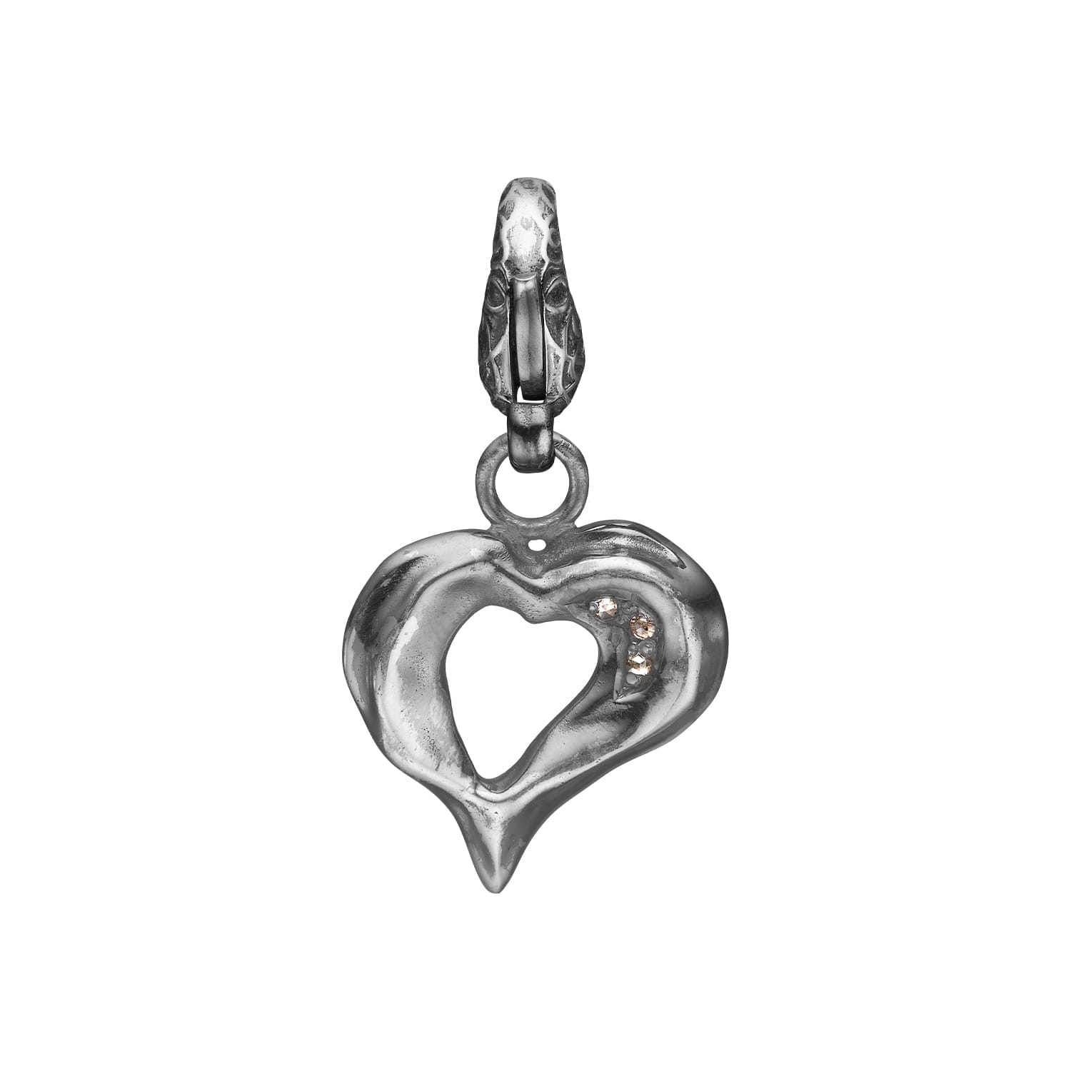 Tundra Heart Charm