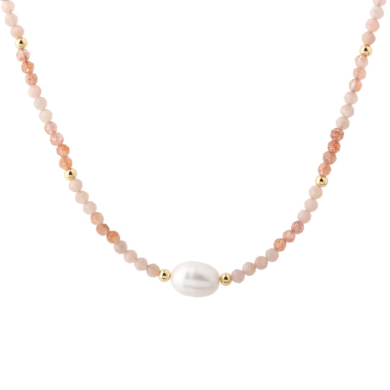 Sunella Mix Necklace  Golden